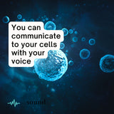 Personalised Water Encoding VibroAcoustic Sound Track - Heal With Your Voice