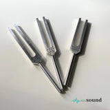 Tuning Forks - Solfeggio Unweighted Set of 9